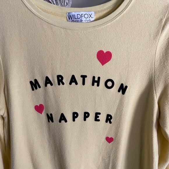 NWOT Wildfox Marathon Napper Sample BBJ Small - Picture 5 of 5